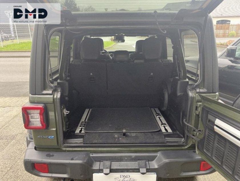 Jeep Wrangler Unlimited 2.0 T 380ch 4xe Overland Command-trac - Visuel #12