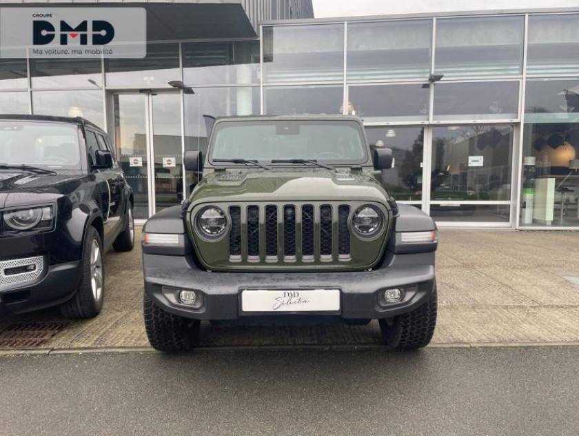 Jeep Wrangler Unlimited 2.0 T 380ch 4xe Overland Command-trac - Visuel #4