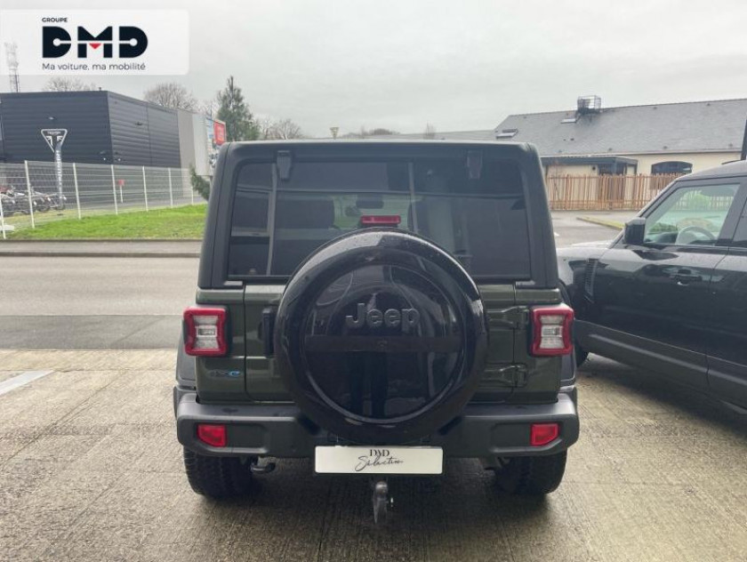 Jeep Wrangler Unlimited 2.0 T 380ch 4xe Overland Command-trac - Visuel #11