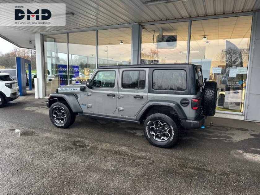 Jeep Wrangler Unlimited 2.0 T 380ch 4xe Rubicon My22 - Visuel #3