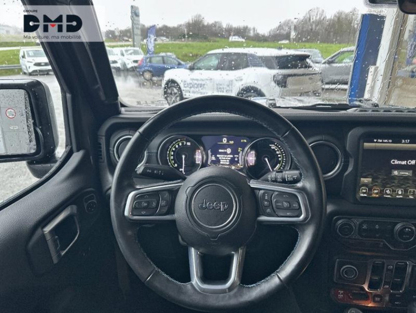 Jeep Wrangler Unlimited 2.0 T 380ch 4xe Rubicon My22 - Visuel #7