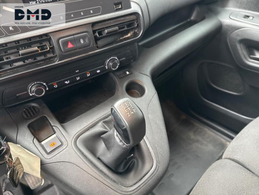 Citroen Berlingo Van M 1000kg Bluehdi 100 S&s Worker Bmv5 - Visuel #8