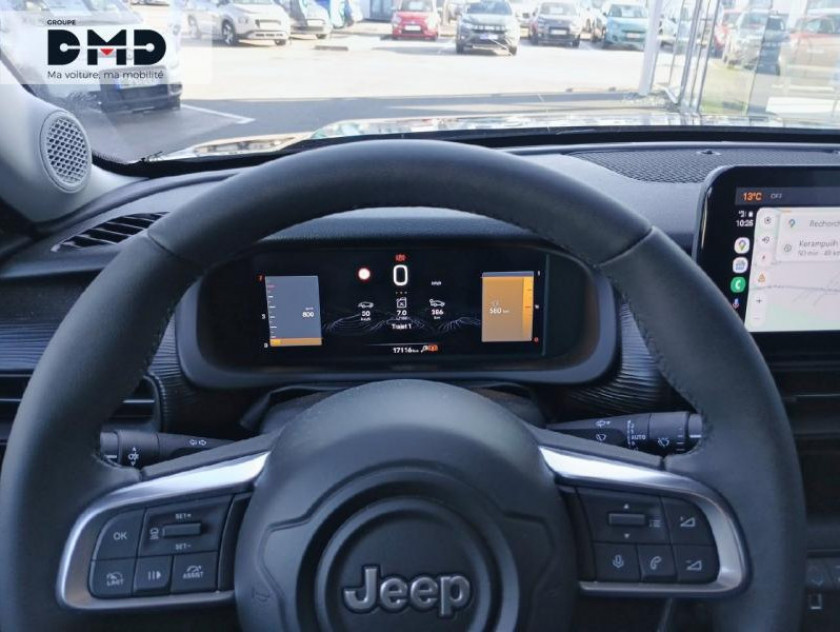 Jeep Avenger 1.2 Turbo T3 100ch Altitude - Visuel #7